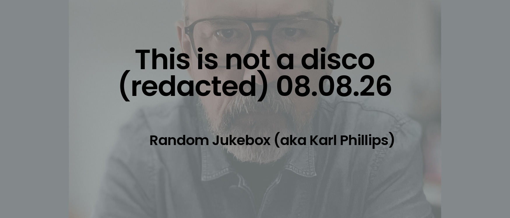  This is not a disco 080826 (redacted)